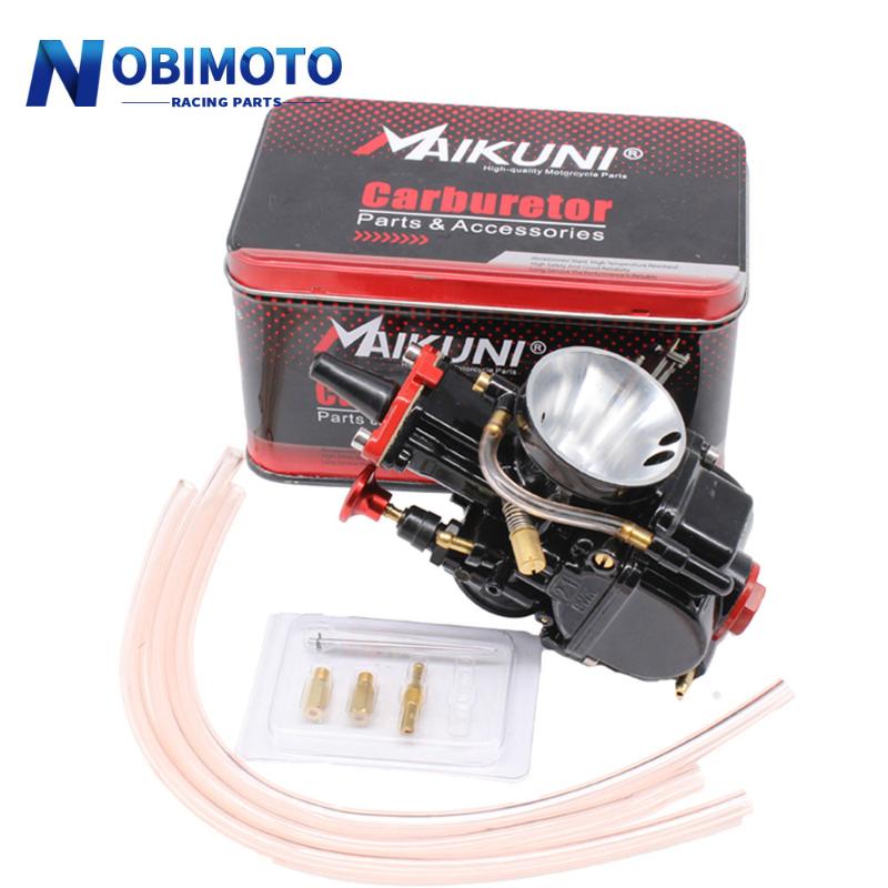 

Motorcycle Fuel System 21 24 26 28 30 32 34mm Universal Black Mikuni Maikuni PWK Carburetor Parts Scooters With Power Jet ATV