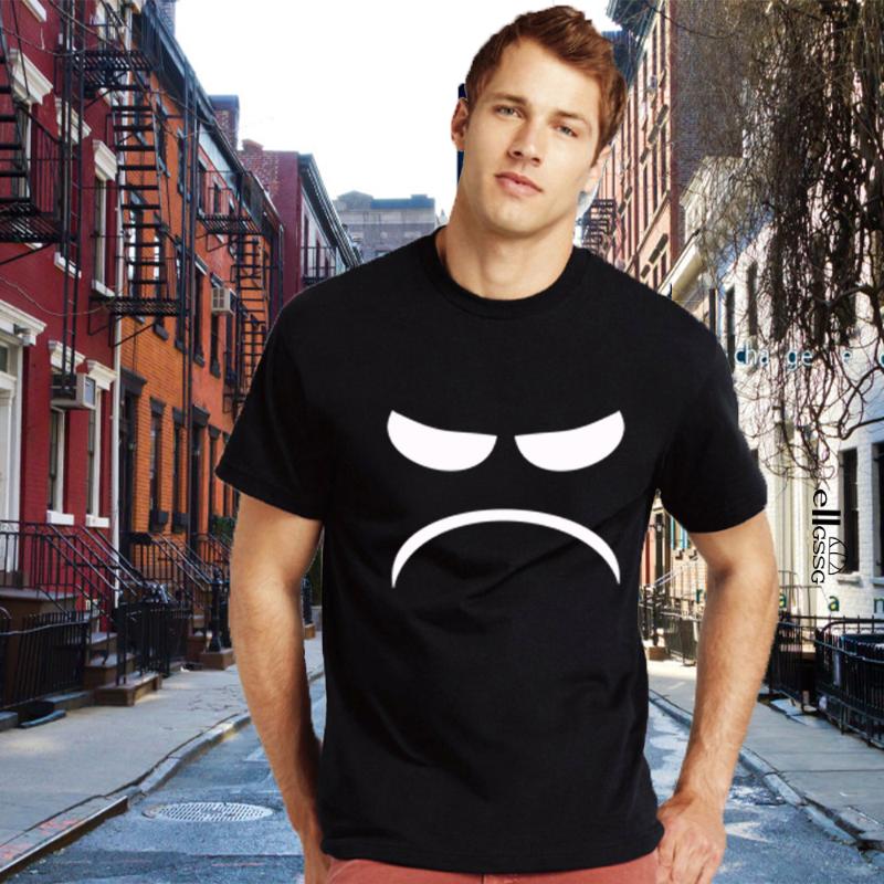 

Men's T-Shirts Pure Cotton Men T-shirt Mad Smile Simple Adult Humor Tshirt Graphic T Shirt Short Sleeve Black White ,spotify Premium, Whire