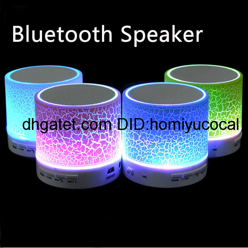 

LED MINI Bluetooth Speaker BS008 Wireless Portable Music Speaker Sound Box Subwoofer TF USB Loudspeakers For phone PC