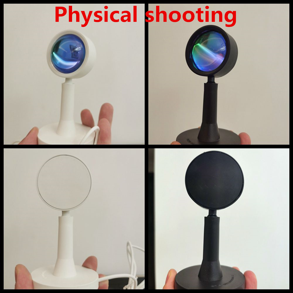 USB Sunset Lamp Sunset Projector Mood Light Living Room Bedroom Room Night Light Decor Bar Atmosphere Photography Backgroundhello-image-748963602