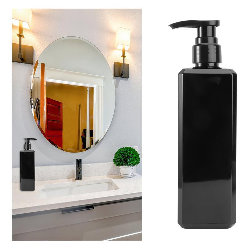 

Liquid Soap Dispenser 500ml Shampoo Shower Gel Lotion Pump Bottle Empty Container Bathroom Accessories Household Supplies