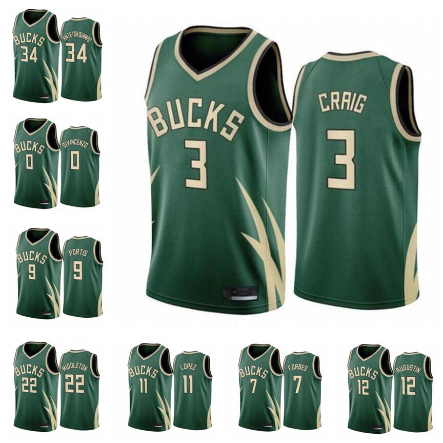 

Basketball Jerseys\rMilwaukee\rBucks Giannis Antetokounmpo Khris Middleton Jrue Holiday Donte Divincenzo Brook Lopez Any player pressing, Black