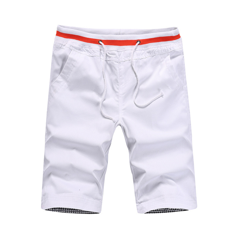 

fashion shorts men's tooling large casual pants beach summer breeches, White;black