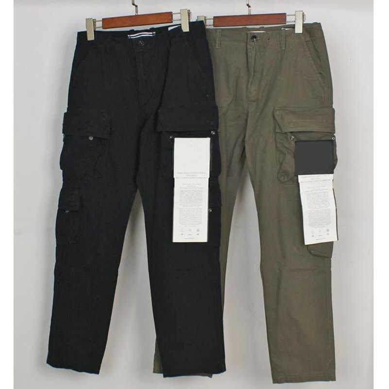 

mens track pants Badge Patches Letters Design Fashion Jogger Cargo Pants Zipper Fly Long Trousers, Black