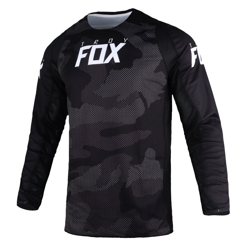 

360 Motocross Racing Mountain jersey MX Dirt Bike Offroad Cycling Long Sleeve Motorcycle Black Clothes, Orange