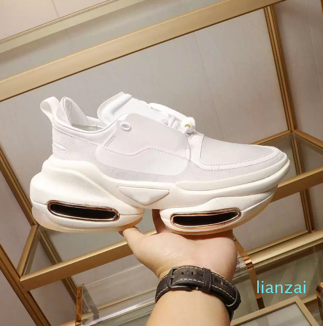 

High quality spring and autumn new low top formal shoes trend classic anti slip lace up decoration Advanced Mens womens thick bottom leisure, Extra laces