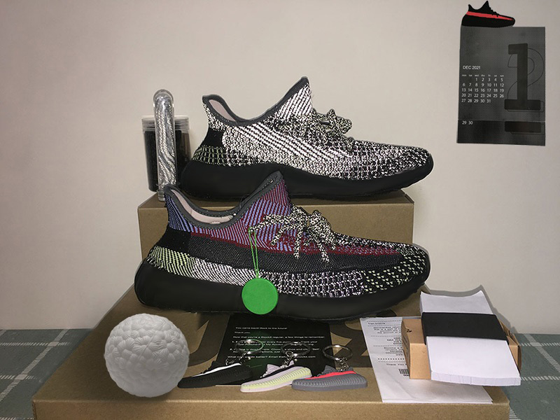 

2022 Mens Running Shoes trainers Yecheil Cloud White Earth Static Black Reflective Designer Sports Men Women Sneakers