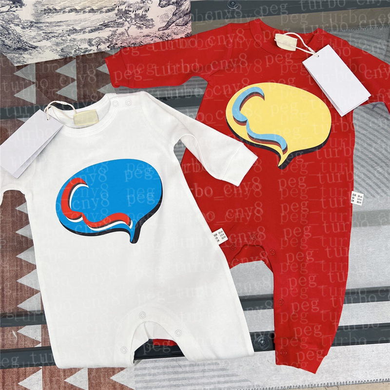 

Kids Clothing Cotton Rompers Long Sleeve Baby Girls Boys Jumpsuits Fashion Casual Toddler Kid Onesies Tshirts, Red