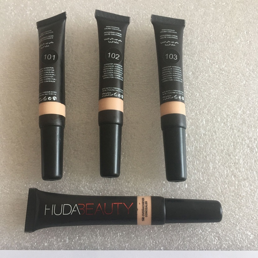 

3 Colors Concealer Make Up Cover Primer Base Professional 10ml Foundation, Black