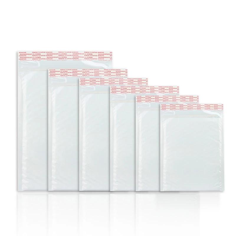 

Storage Bags 20/50 Pcs Convenient White Foam Envelope Bag Different Specifications Mailers Padded With Bubble Mailing
