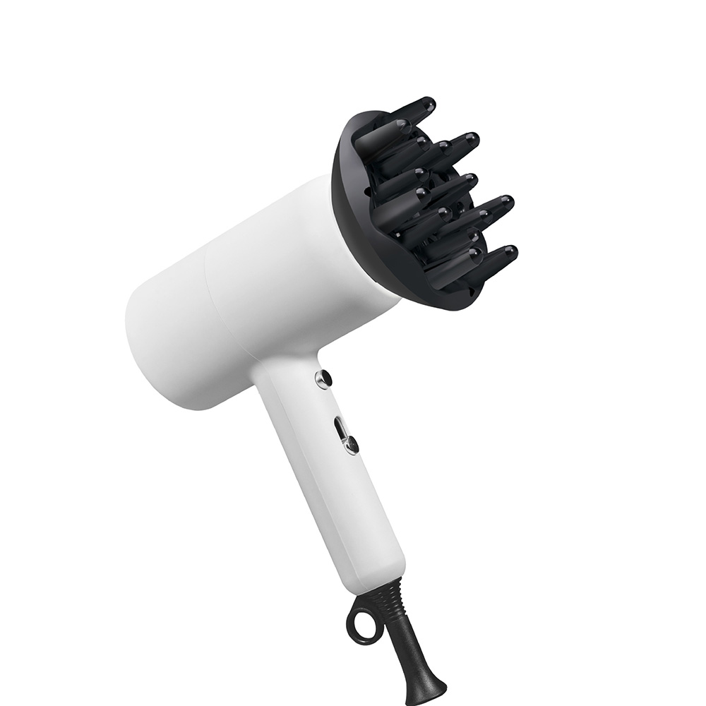 

Anion Hair Dryer 1600W Hot and Cold Wind Blow 3 Speed 2 Heating Care Blowdryer Multifunction Ultra-silence Blower
