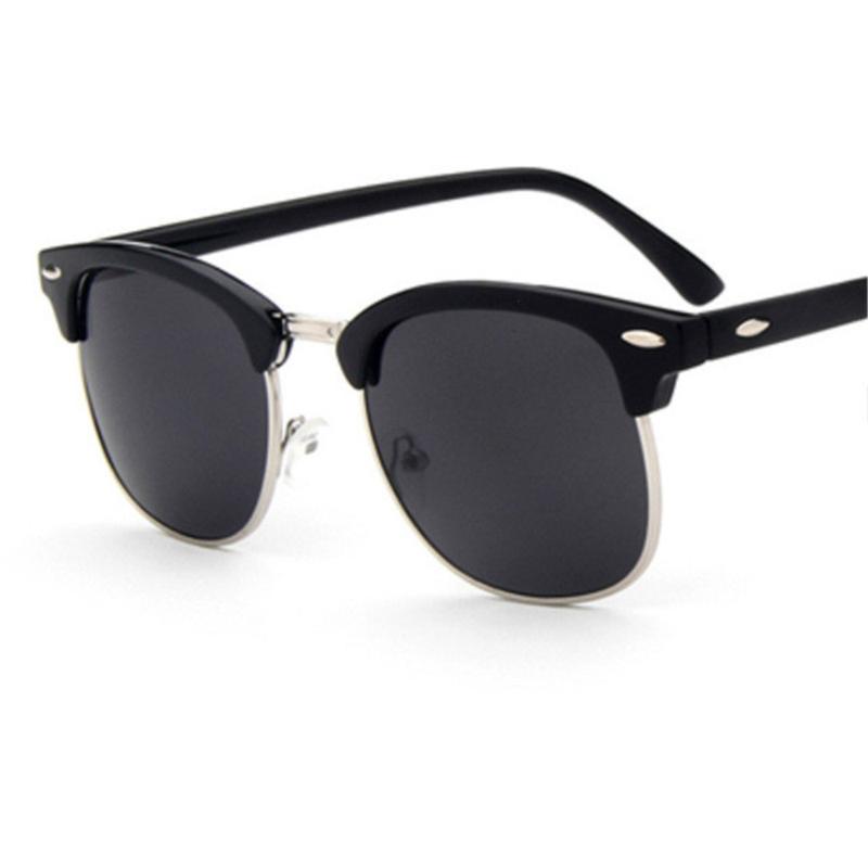 

Sunglasses 2021 Fashion Men/Women Retro Rivet High Quality Polaroid Lens Brand Design Sun Glasses Female OculosUV400