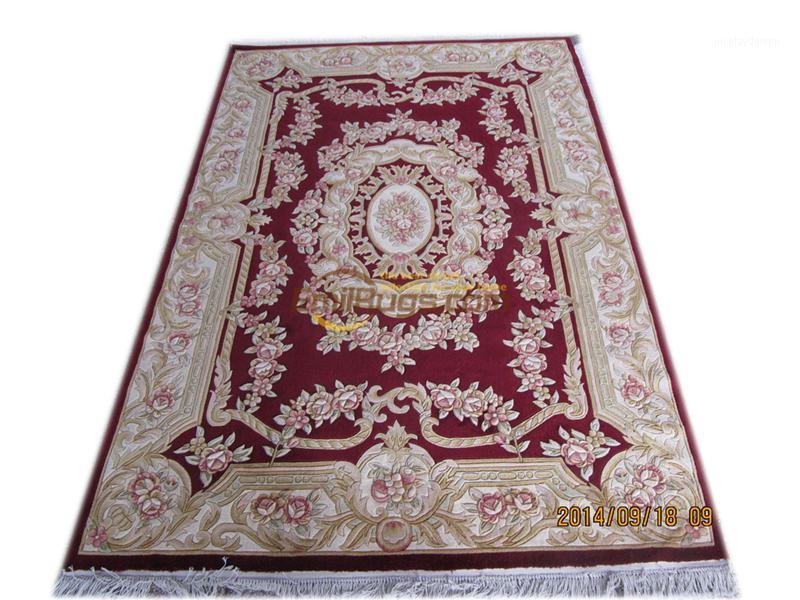 

Carpets Handwoven Wool Chinese Machine Made Savonery To Order Carved Carpet