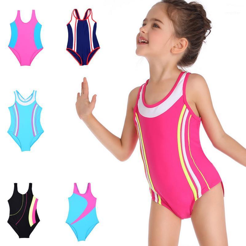 Girls Swimsuit Training Racing Swimwear Surfing Suit Children'S Beachwear Women's-image-736366783