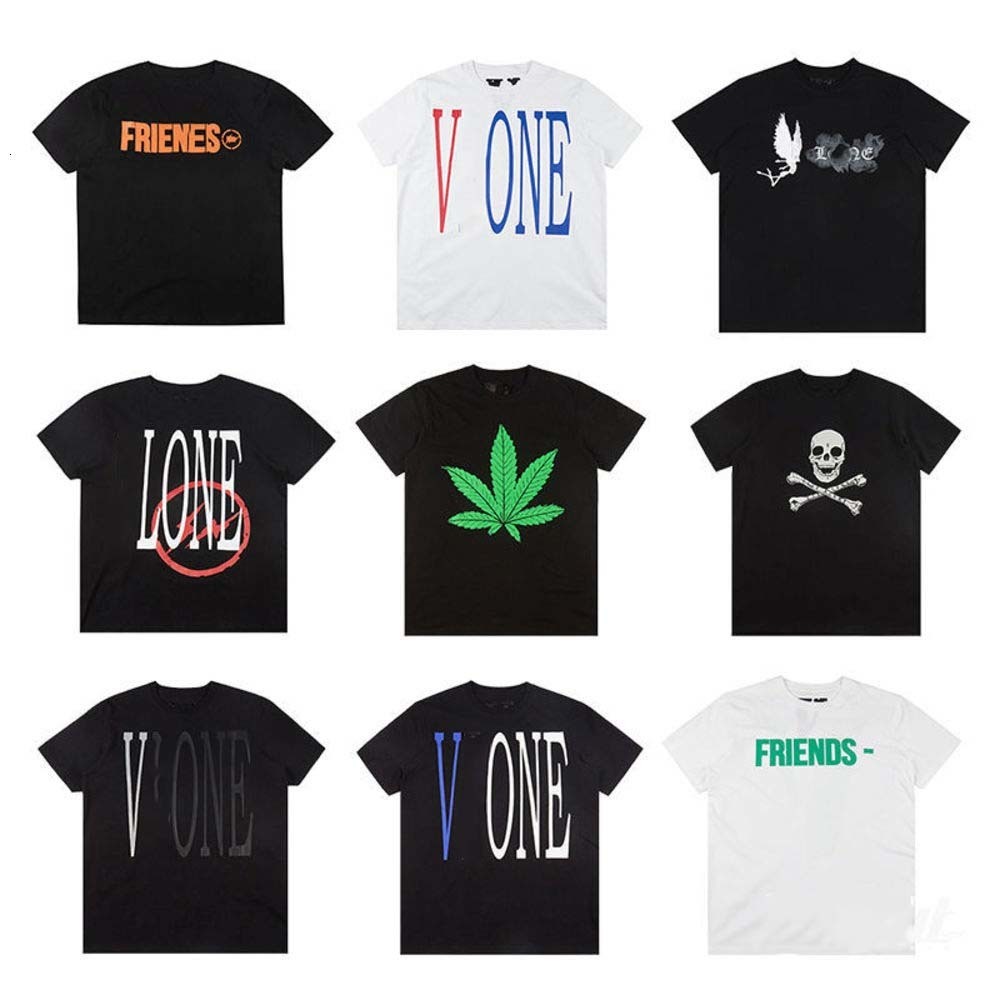 

Big Reflective v Vlone Smoke Angel Friends Short Sleeve t shirt, Black green friends