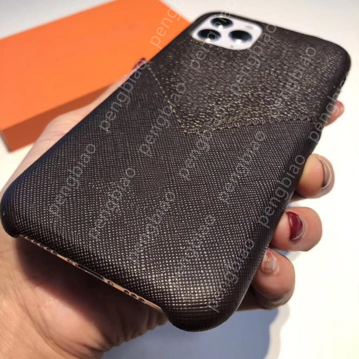 

Top Designer Brown Flower Cases For iPhone 13 Pro Max 12 XS XR X 11 8 7 Plus Phone Case Fashion Print Cover Leather Card Holder Pocket Shell With box