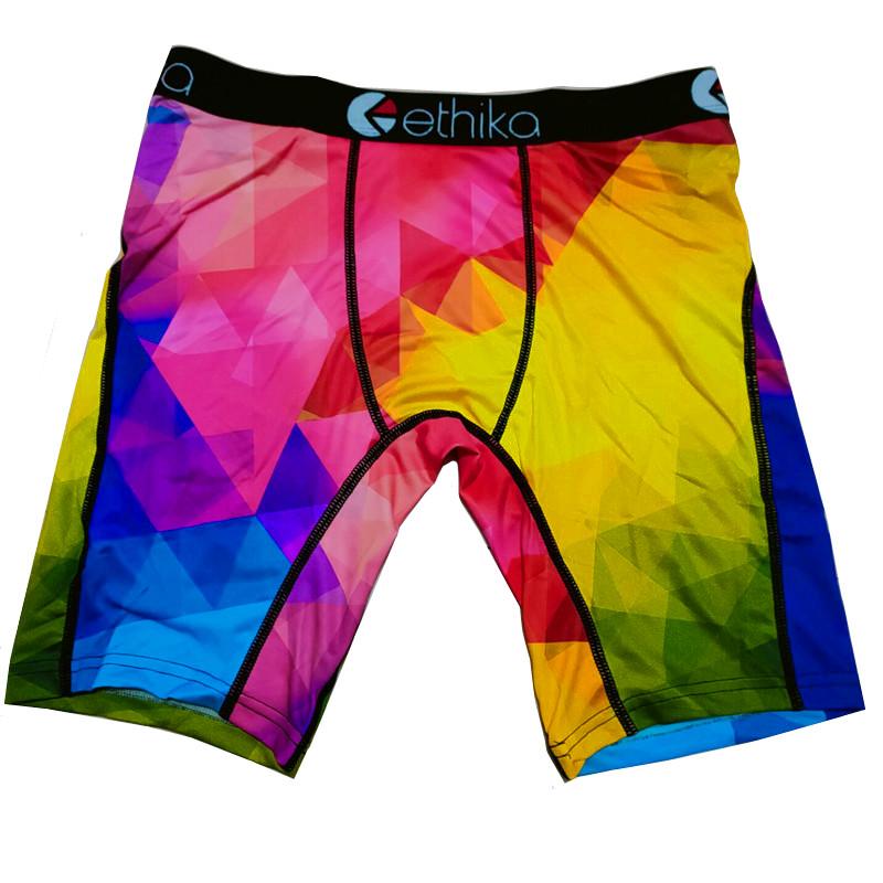 

Underpants ETHIKA Underwear Male Cock Long Boxer For Men Boy Fashion Panties Man Breathable Mens Underware Sport Short Pants, Mix