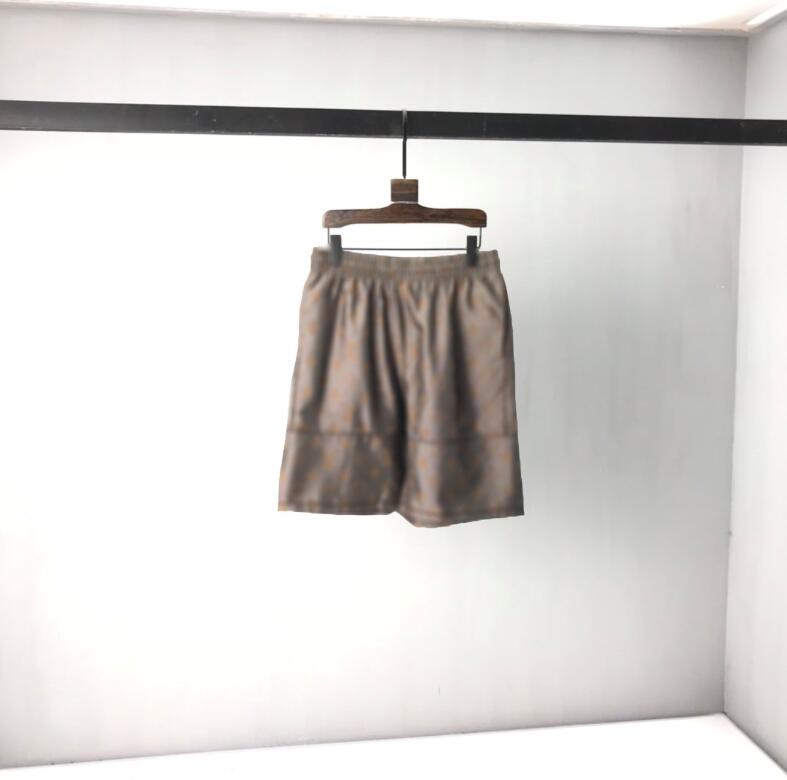 

21SS France's latest full-length letter print beach holiday style shorts, famous men's designer wild high-quality men and women loose sports boxing shorts, Multi
