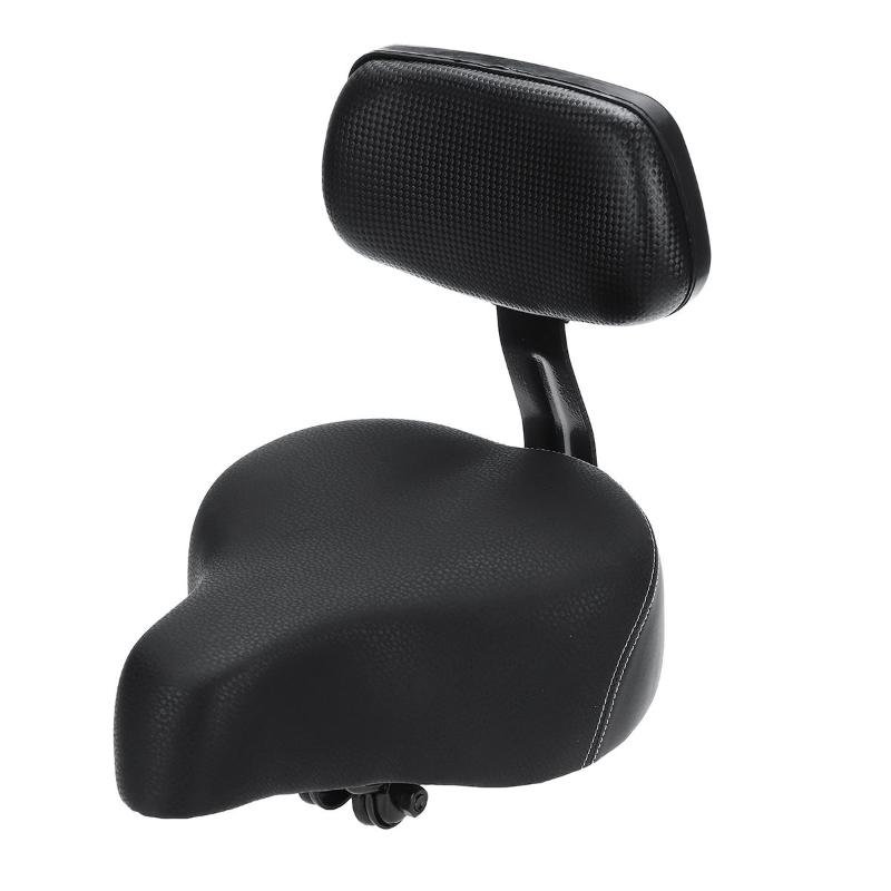 

Bike Saddles Universal Bicycle Saddle Electric Vehicle Scooter Seat With Backrest Extra Wide Big Bum For Outdoor Cycle