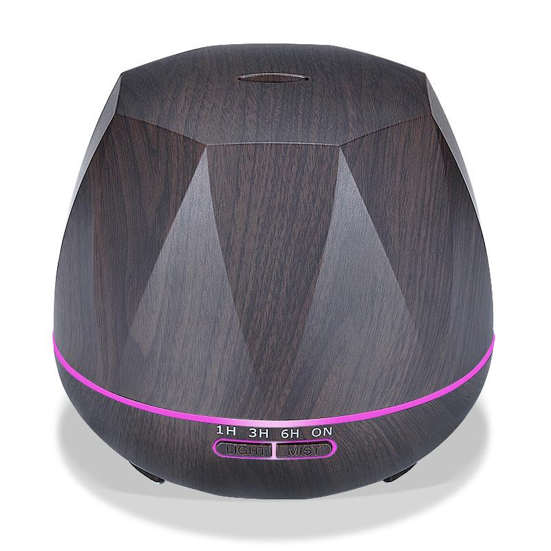 

Humidifiers 550ml Wood Ultrasonic Humidifier Difuser Essential Oil Diffuser With Remote Mist Maker Fogger Air For Home Commercial