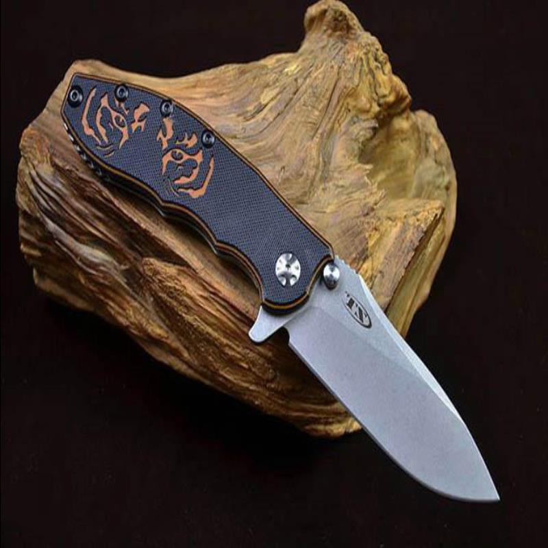 

ZT Zero Tolerance 0562 ZT0562 G10 TC4 titanium Folding Knife camping knife hunting knives gift for man 1pcs A1pa Sseab