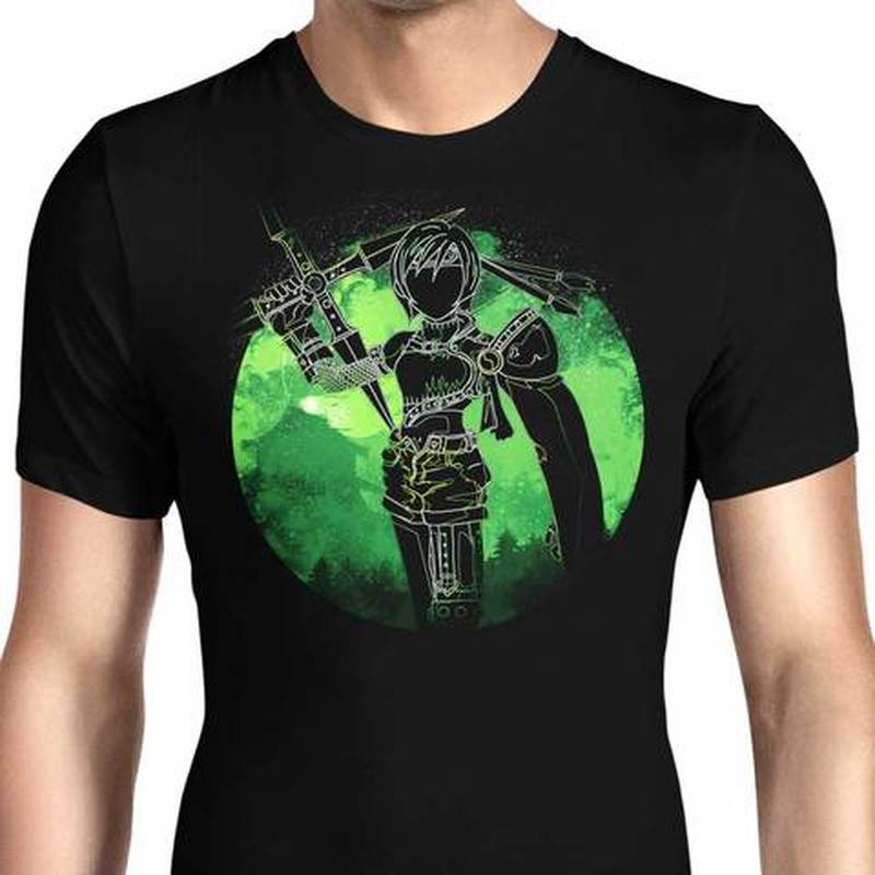 

Fashion printing cartoon anime graffiti character pattern round neck short-sleeved T-shirt for men and women comfortable and loose leisure, White;black