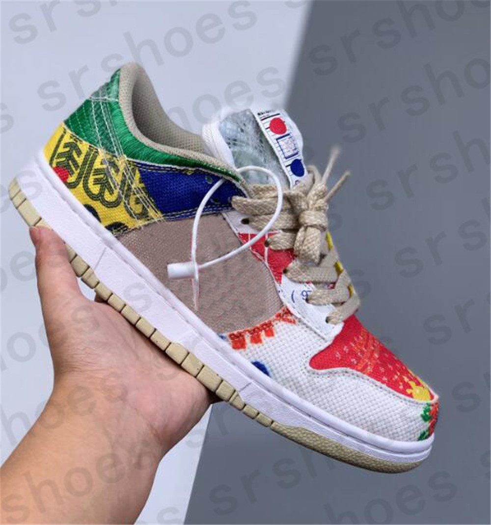 

Newest City Market Dunk-low SP Outdoor Shoes Men Women sneakers white red basketball runner trainers Size 36-45, Other