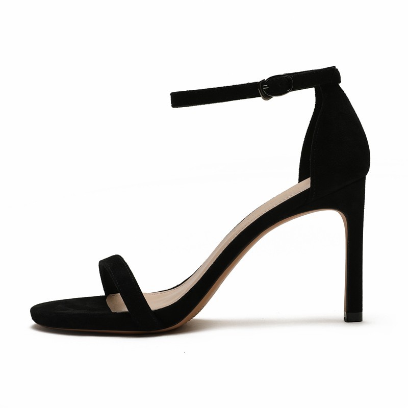 

Sandals Luxury Women Sexy High Heel Ladies Elegant Party Pumps Stilettos 9CM Thin Heels Shepskin Leather Summer Shoes N0074 Q9QE, Soft leather style