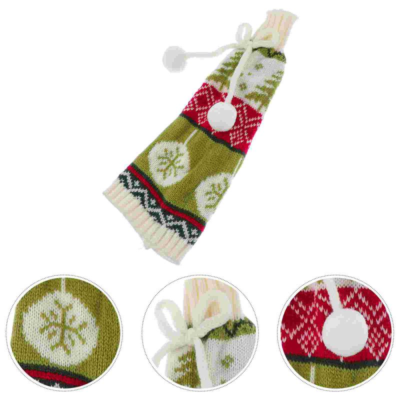 

Christmas Decorations 1pc Bottle Cover Decor