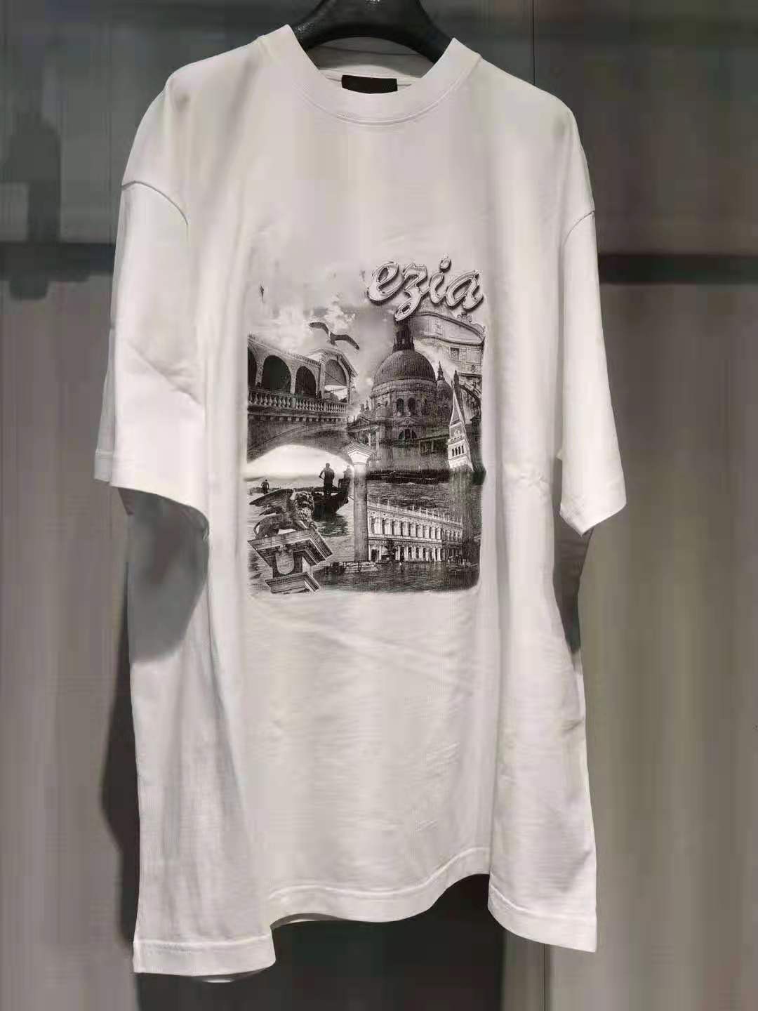 

2021 Summer new fashions Men Women High Street t shirts ~ OS SIZE tshirts ~ new Sleeves T-Shirts Summer Breathable Tee zdlb0507., White;black