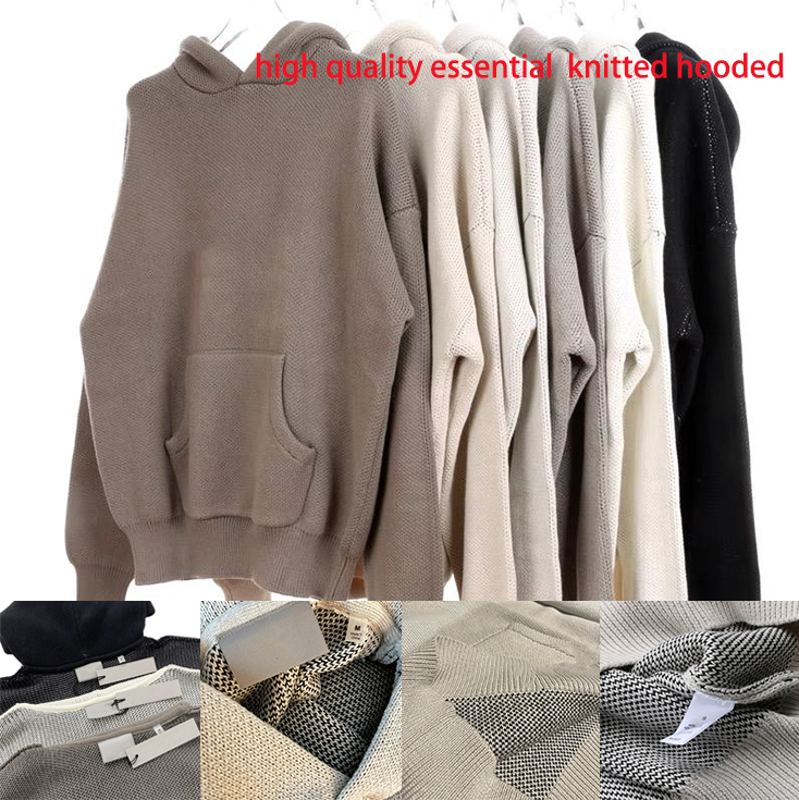 

Winter FOG letter essential hoodies casual hooded knitted sweater men women knits sweaters essentials hoodie sweatshirt long sleeve pullover womens mens, I need other product