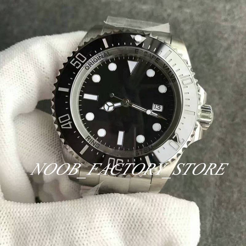 

2 Colors Men Size Watch N Factory V11 Blue Black Dial 126600 904L Stainless Steel Cal.2836 Automatic Movement Sapphire Glass 44MM Ceramic Bezel Watches Wristwatches, Original box certificate