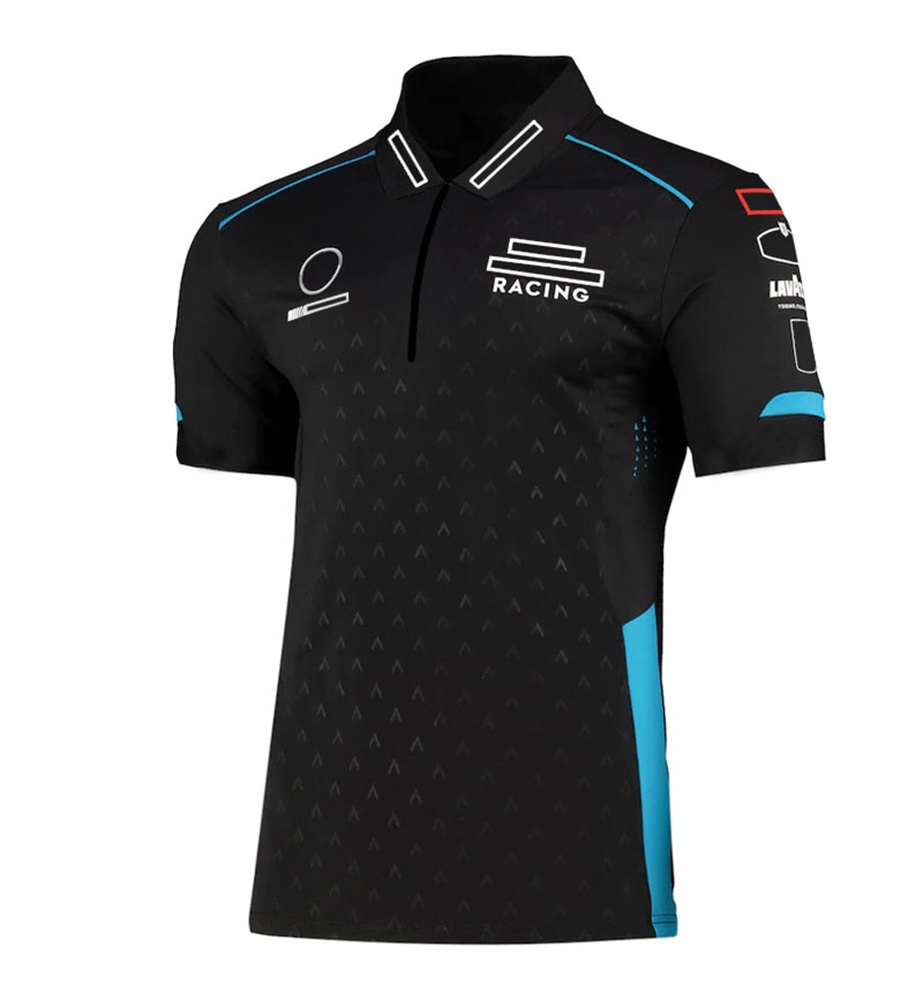 

F1 Formula One Team Polo Jersey 2021 Drivers Championship T-shirt Round Neck Short Sleeve Men and Women Same Style Customization