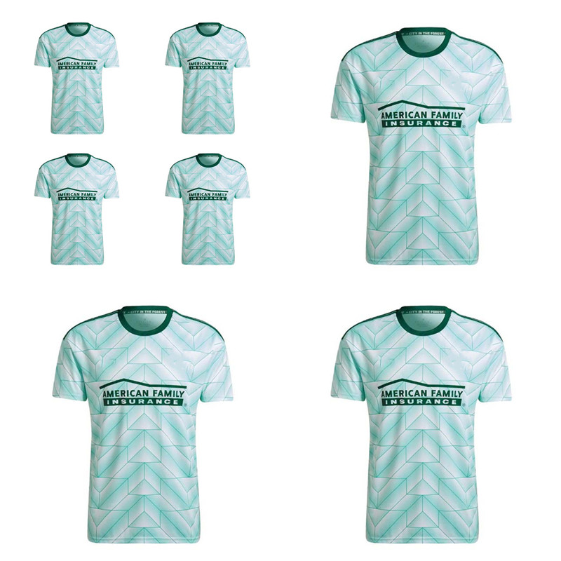 

2022 2023 Atlanta United FC MLS Soccer Jersey MARTINEZ ALMADA MORENO 22 23 Away Mint Forest Kit Men Football Shirt Uniform ARAUJO SOSA IBARR, White