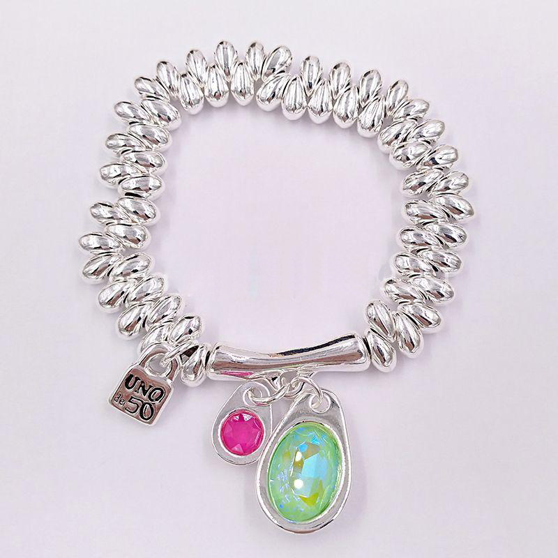 

FAHMI Authentic Bracelet Eclipse Friendship Bracelets UNO de 50 Plated Jewelry Fits European Style Gift PUL1802MCLMTL0M