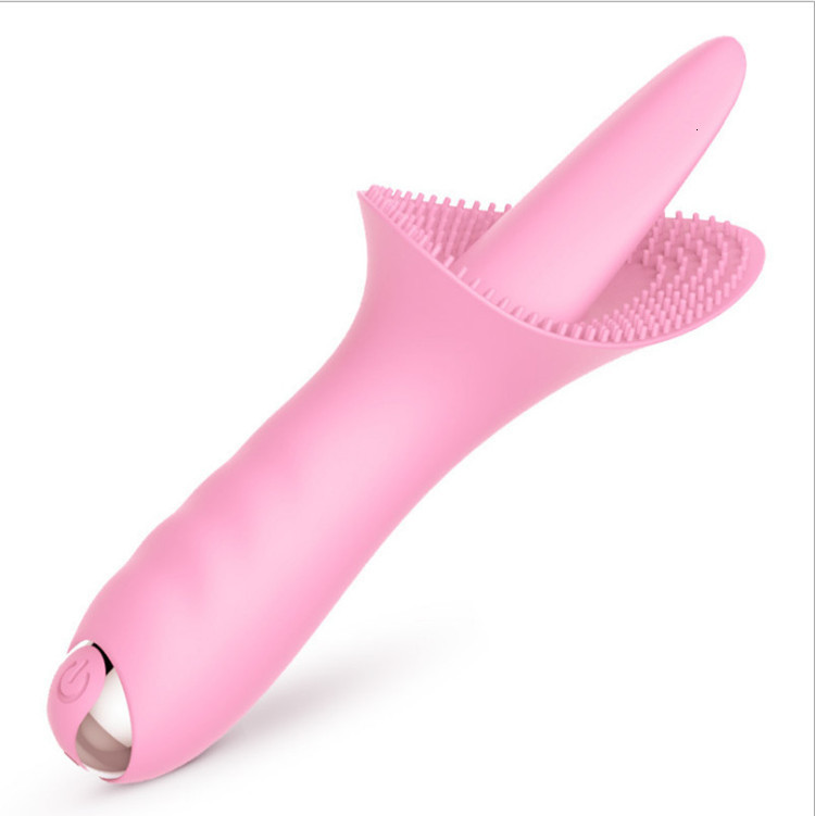 Massager Lip Balm Tongue Love Machine Vibrating Mouth Sucking Massage Masturbation Stick Sex Products Women's Appliance-image-723293512