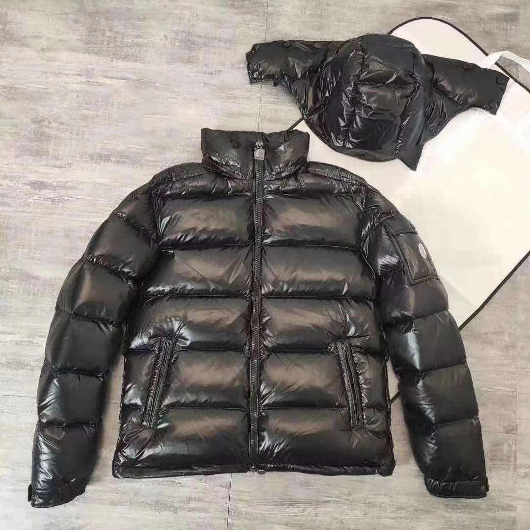monclair high quality designer men down jacket Europe and America jackets classic style Maya black short warm coats-image-748283596