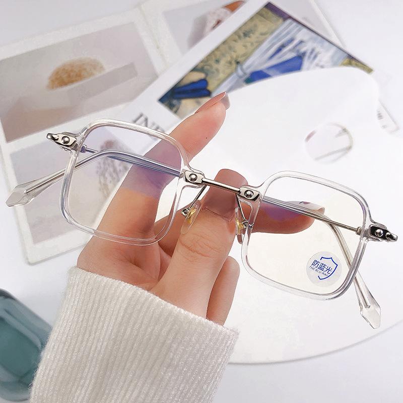 

Sunglasses Square Frame Women Glasses Anti-Blue Light Blocking Vintagae Eyewear Retro Brand Designer Optical Computer Eyeglasses