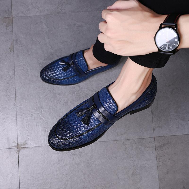 

Dress Shoes Men Luxury Italian Style Pointed Toe Formal Wedding Party Casual Lace-Up Business Genuine Leather Man, Red
