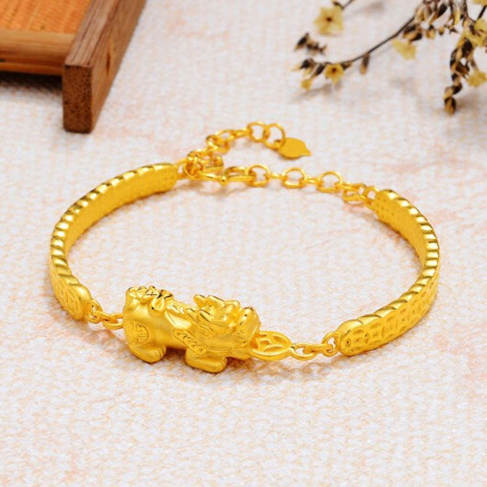 

bracelet gold plated bracelet women's fashion transshipment jewelry money Bracelet, Golden;silver