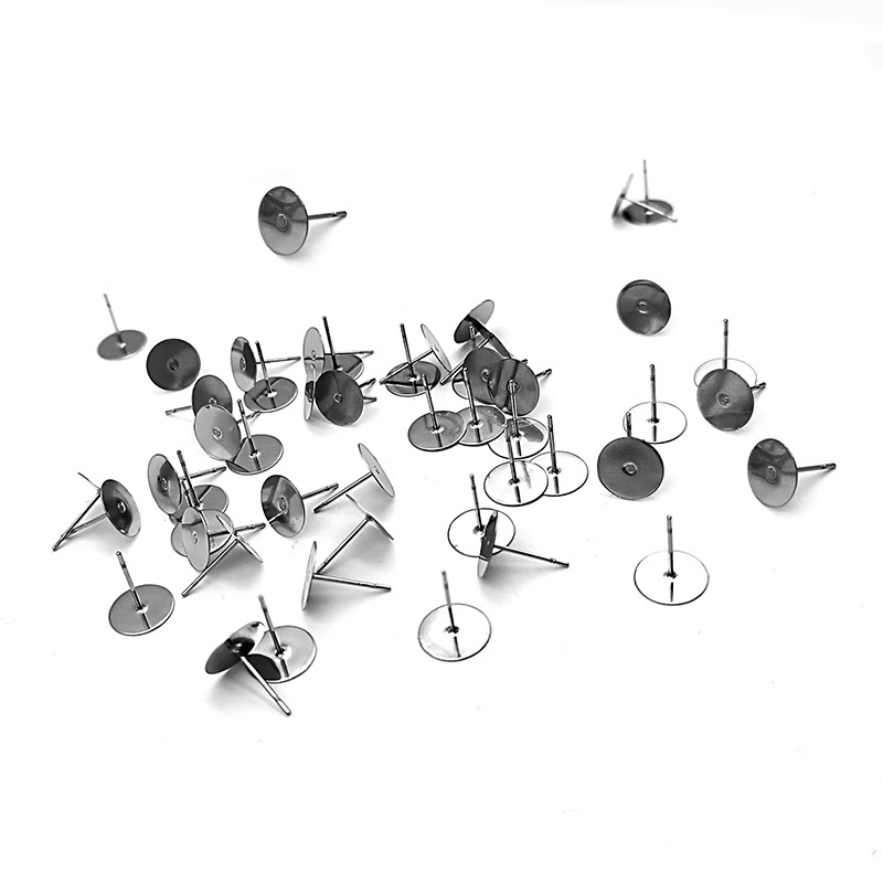 

Other Jewelry Findings Components Jewelryother 4 5 6 8Mm Stainless Steel Blank Post Earring Stud Base Pins Cabochon Cameo Settings 143 H1