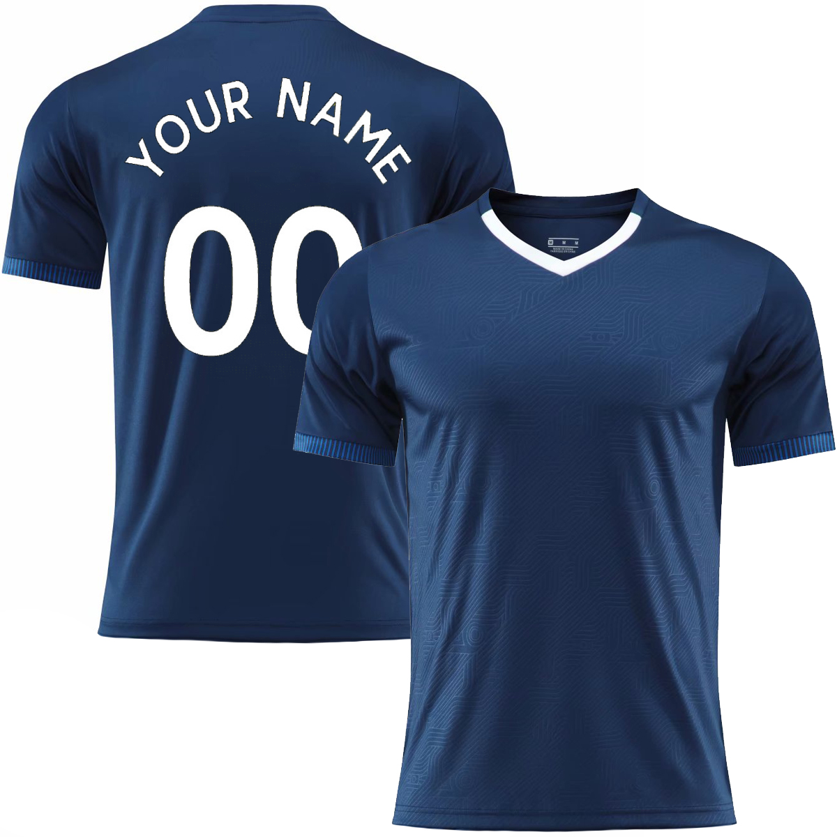

Custom Men's soccer Jersey Sports Shirts Footballs shirt Personalized print Team Name & Number 7005-4