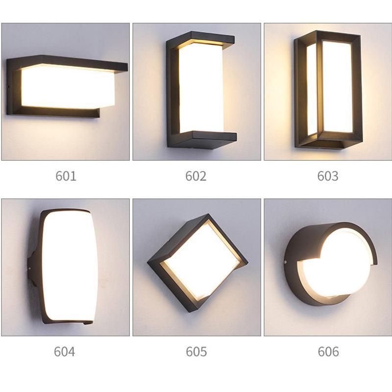 

Outdoor Wall Lamps 20W LED Light Waterproof IP66 Porch Modern Lamp Radar Motion Sensor Courtyard Garden AC90~260V