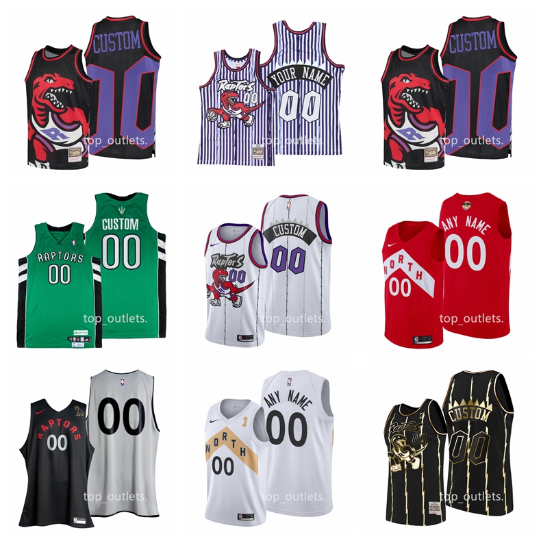 

2021 Toronto Raptors Basketball Jerseys Olajuwon 34 Jersey Boucher Oakley Leonard Custom Stitched red white Size S-XXXL Mesh Breathable Quick Dry, Black;red