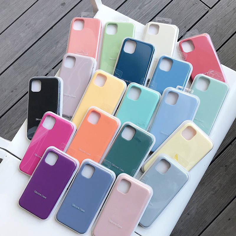 

Protective Cases for Apple Iphone12 Liquid Silicone All-Inclusive 7P 8 Phone Case XR Boxed 6s11promax