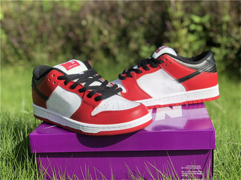 

2021 Dunk SB Low J-Pack Chicago Pro Varsity Red White Black Civilist Men Women Sports Shoes Outdoor Sneakers With Original Box BQ6817-600