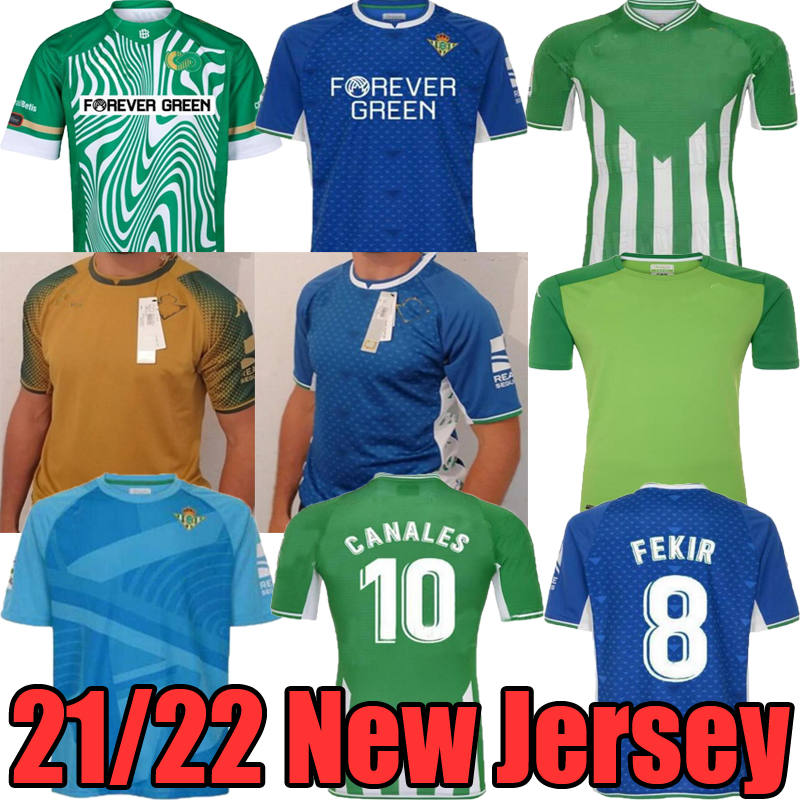 

20 21 22 REAL Betis soccer Jersey JOAQUIN Loren BOUDEBOUZ BARTRA Goalkeeper home away Training suit Edition Fekir 2021 2022 REAL Betis FINIDI jerseys, 2021 home