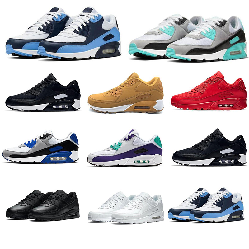 

wholesale 90 running shoes 90s men women chaussures Camo UNC USA Volt Grape Infrared triple white black mens trainers Outdoor Sports Sneakers, 18