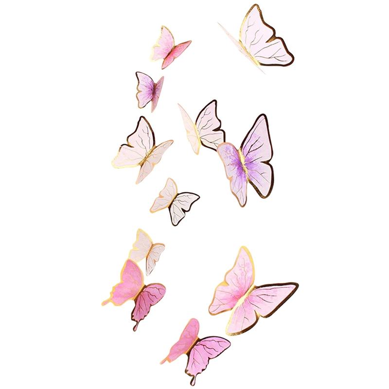 

Other Event & Party Supplies Butterfly Cupcake Toppers Cake Decorations For Birthday Wedding Wall Decoration 60 Pieces