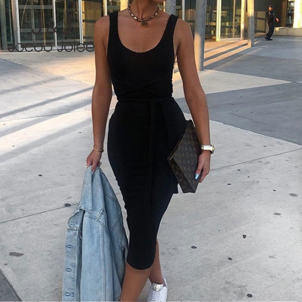 

Fluorescence Color Neon Green Spaghetti Strap Women Dress Sexy Bodycon Bandage Midi Party Club Tank Sleeveless Dress for Ladies 210518, As photo